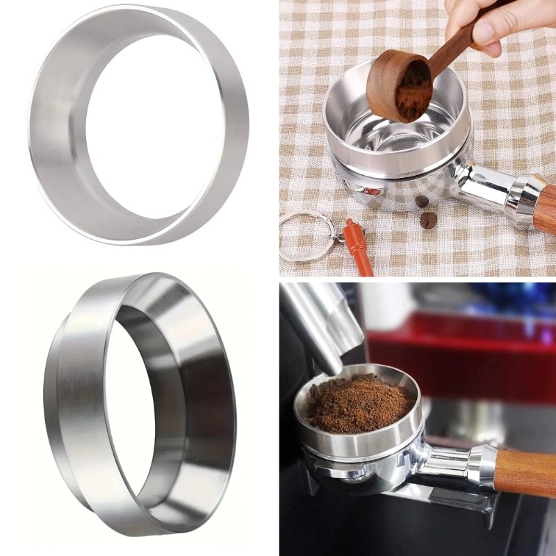 Dosing Funnel Ring - Stainless Steel Espresso Dosing Funnel Compatible