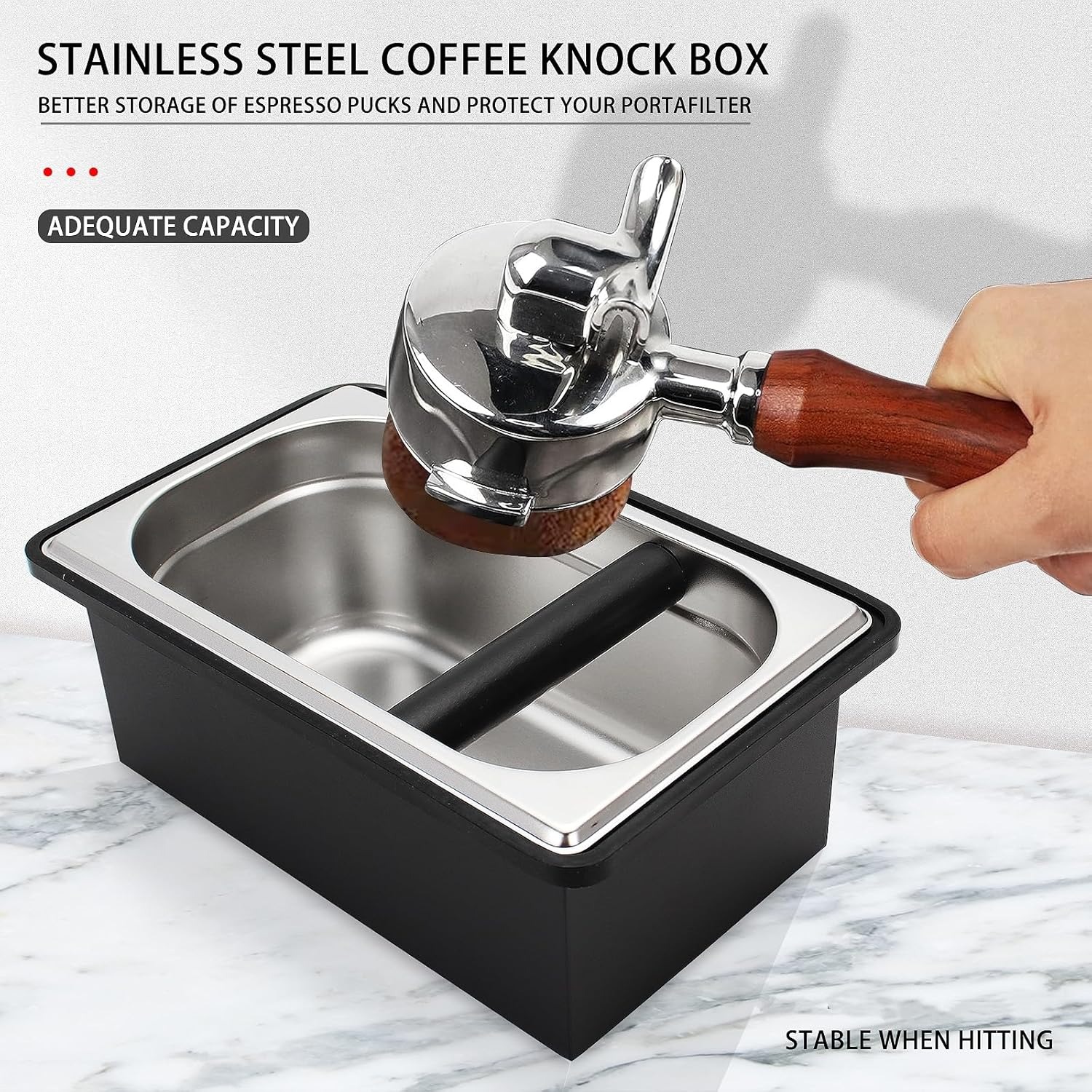 Coffee Knock Box - Coffee Knock Box Espresso Knock Box