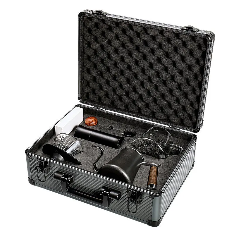 Coffee Equipment Grinder - Portable hand-brewed coffee equipment set, bean