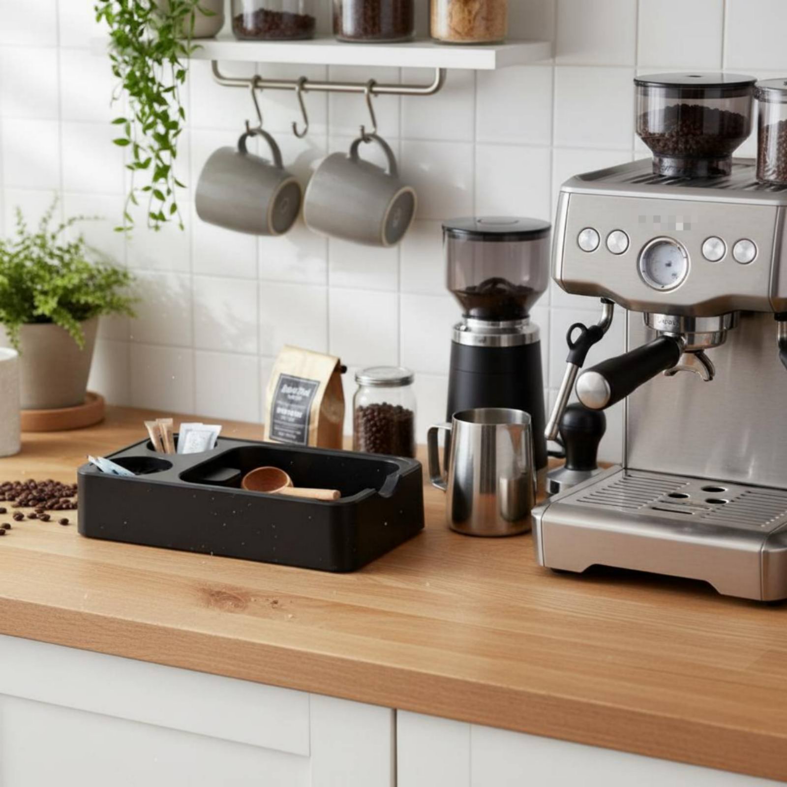 Knock Box Station Easy to Clea - Coffee Knock Box review and price