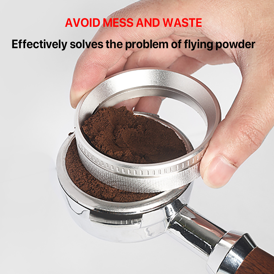 Magnetic Coffee Dosing Funnel, - Dosing Funnel Ring review and price