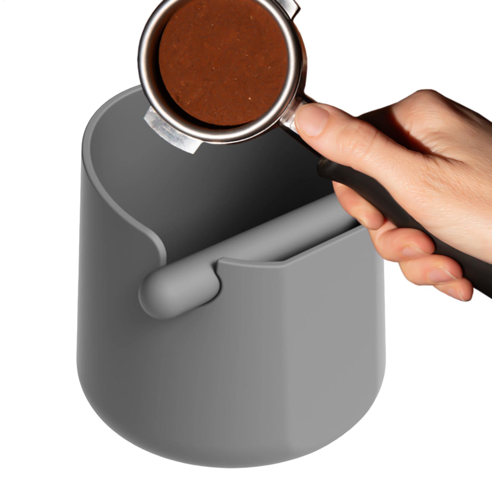 Coffee grounds tapping box wit - Coffee Knock Box review and price