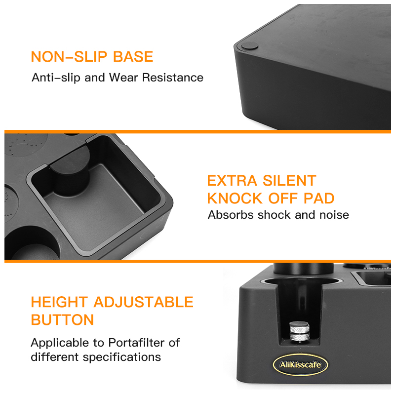 Espresso Tamping Station With  - Coffee Knock Box review and price