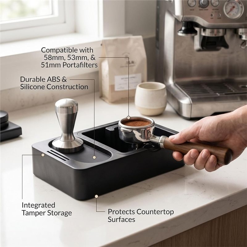 ABLN-For 51/53/58Mm Portafilte - Coffee Knock Box review and price